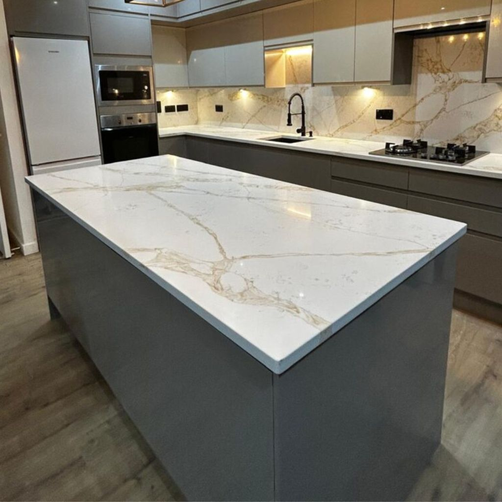 stylish kitchen worktop